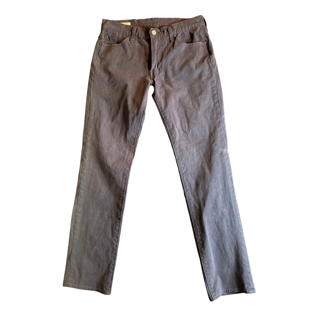 Premium Levi's 511 Slim Pants Mens 30x32 Navy Big E White Tab 04511-2617